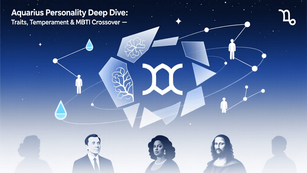 Aquarius Personality Deep Dive: Traits, Temperament & MBTI Crossover