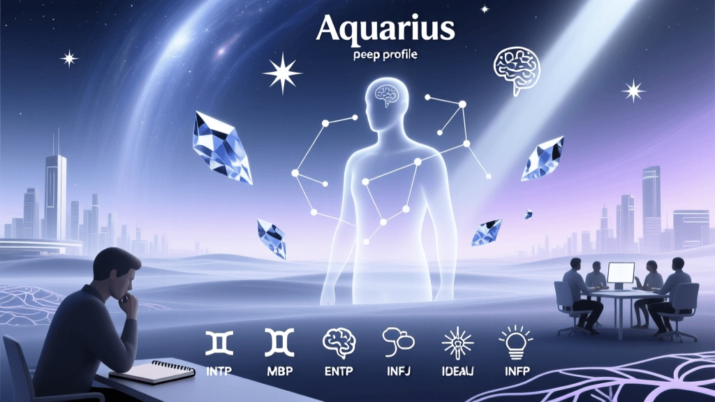 Aquarius Personality Deep Profile: Traits, Temperament & MBTI Crossover