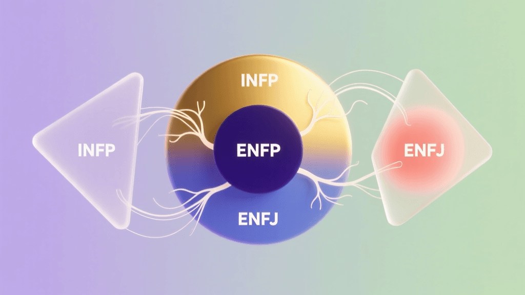 ENFP vs INFP vs ENFJ: How to Spot the Real ENFP Among Common Mistypes