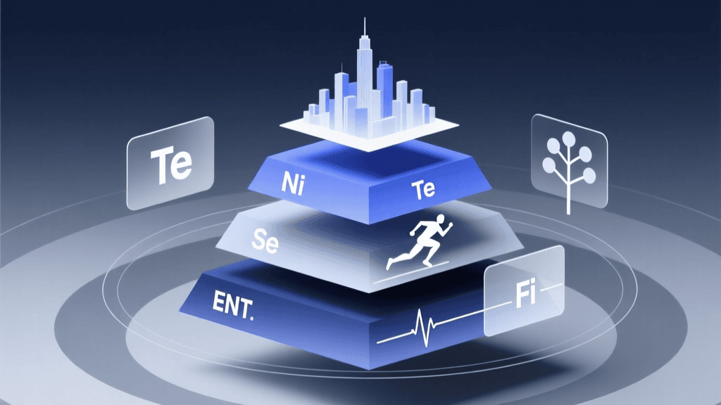 ENTJ Cognitive Function Stack Explained: Ni, Ne, Si, Se, Ti, Te, Fi, Fe Breakdown