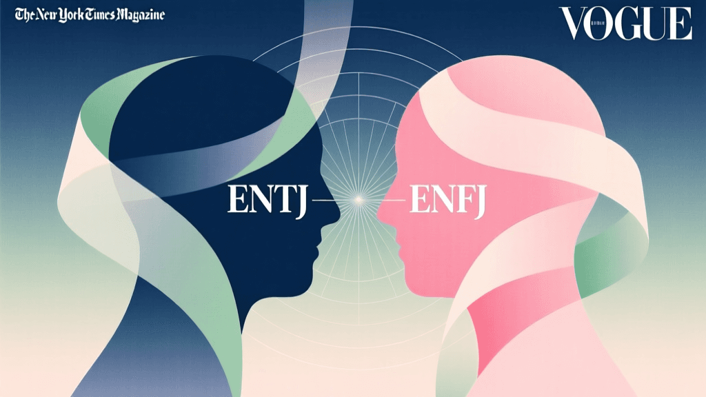 ENTJ and ENFJ Romantic Compatibility: Love Languages, Attachment, and Emotional Sync