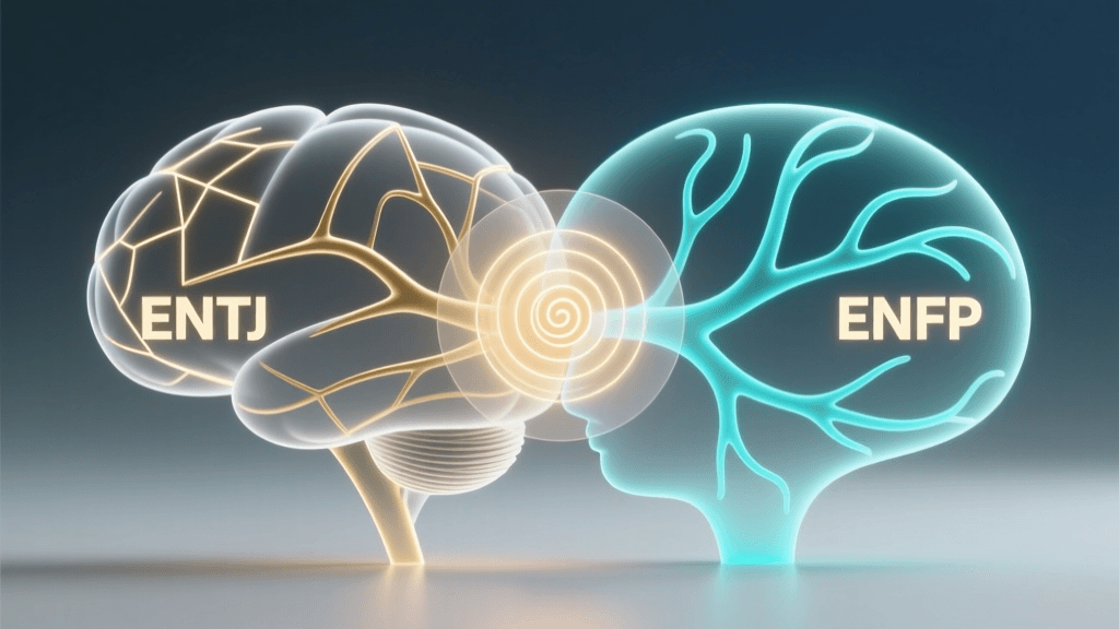 ENTJ and ENFP Compatibility: Cognitive Function Interplay Deep Dive
