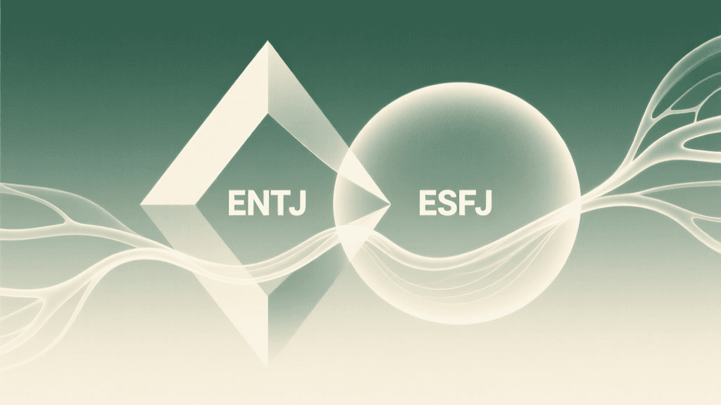 ENTJ and ESFJ Romantic Compatibility: Love Languages, Attachment & Emotional Flow