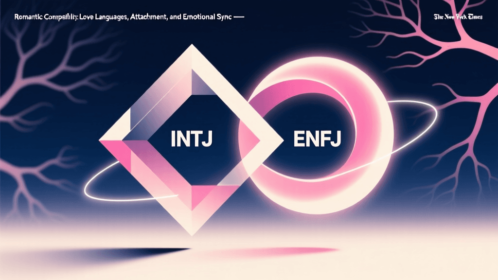 INTJ and ENFJ Romantic Compatibility: Love Languages, Attachment, and Emotional Sync
