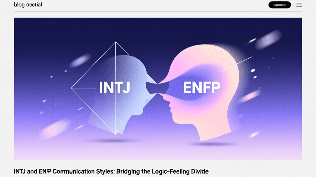 INTJ and ENFP Communication Styles: Bridging the Logic-Feeling Divide