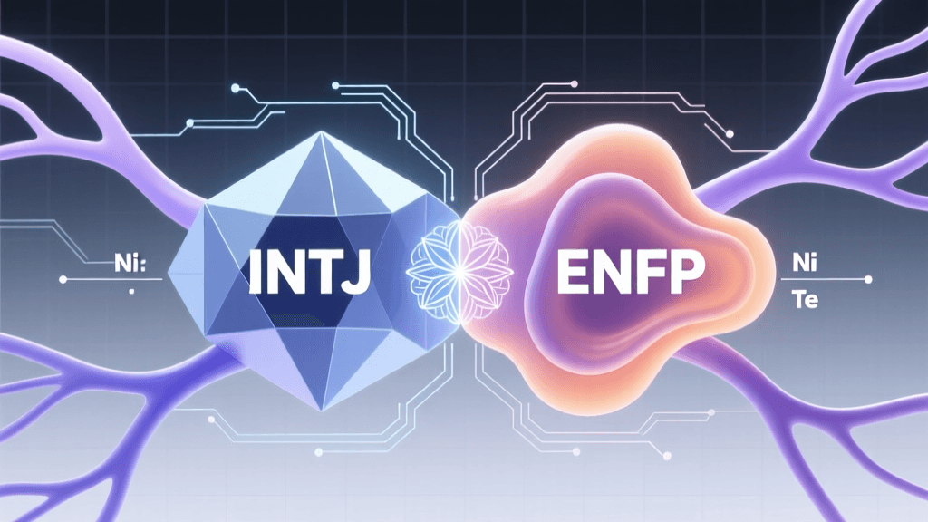INTJ and ENFP Compatibility: Cognitive Function Interplay Deep Dive