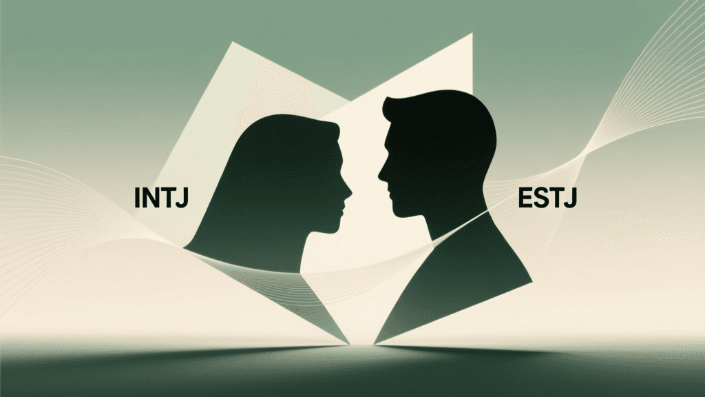 INTJ and ESTJ Romantic Compatibility: Love Languages, Attachment, and Emotional Growth