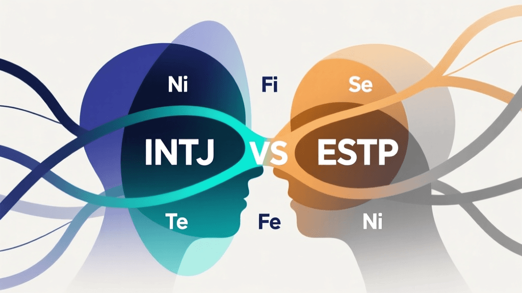 INTJ and ESTP Compatibility: Cognitive Function Interplay Deep Dive