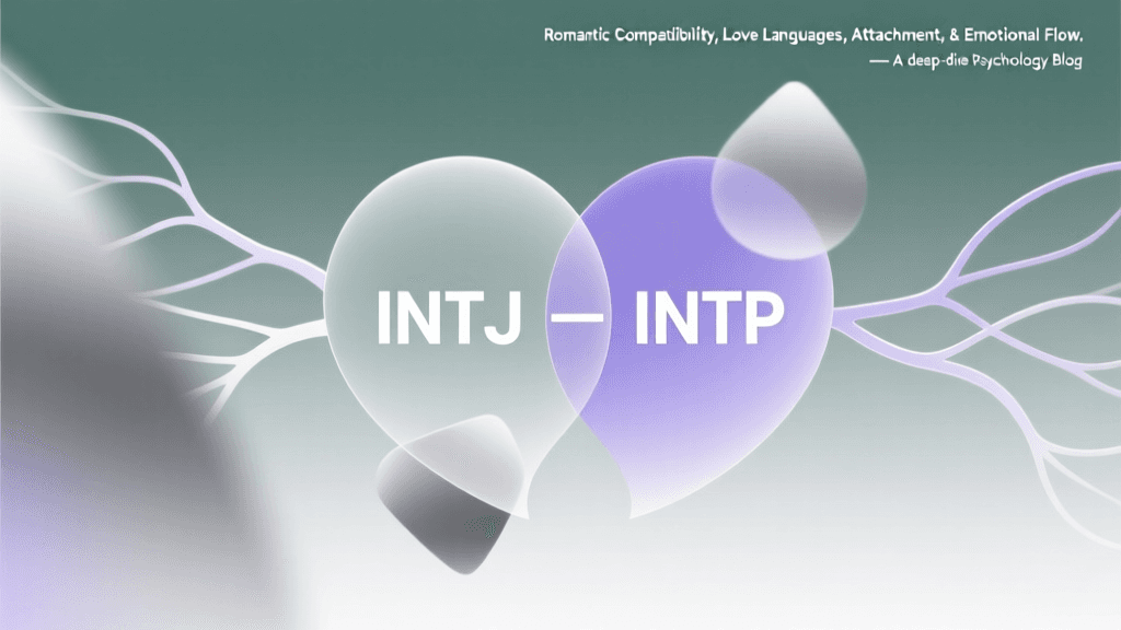 INTJ and INTP Romantic Compatibility: Love Languages, Attachment, & Emotional Flow