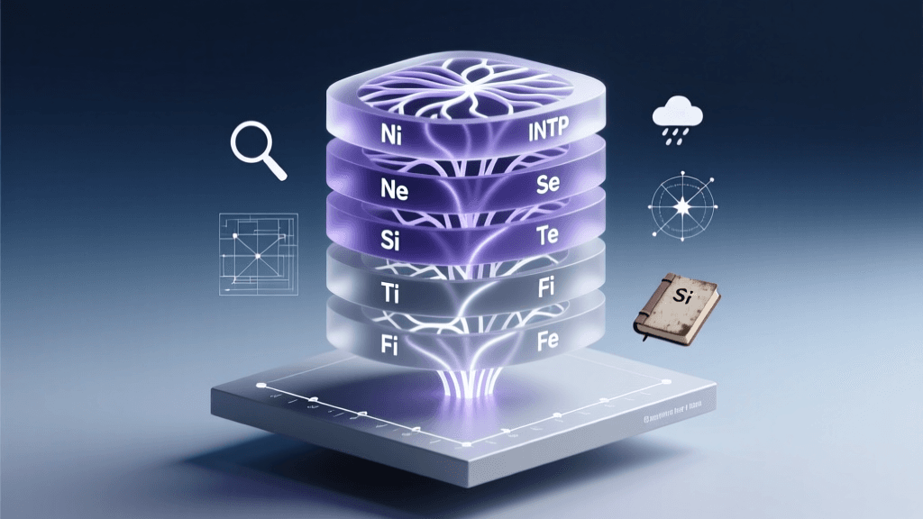 INTP Cognitive Function Stack Explained: Ni, Ne, Si, Se, Ti, Te, Fi, Fe Breakdown
