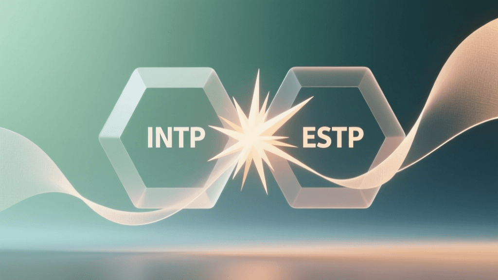INTP and ESTP Romantic Compatibility: Love Languages, Attachment & Emotional Flow