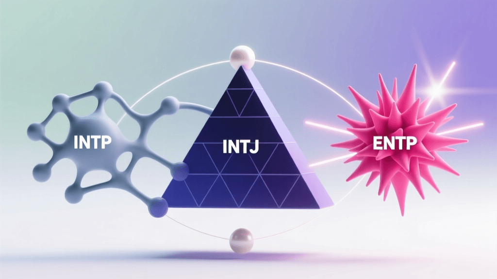 INTP vs INTJ vs ENTP: How to Spot the Real Thinker