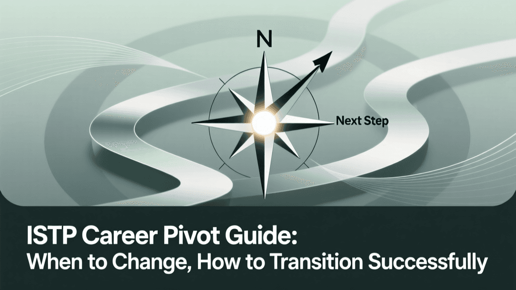 ISTP Career Pivot Guide: When to Change, How to Transition Successfully