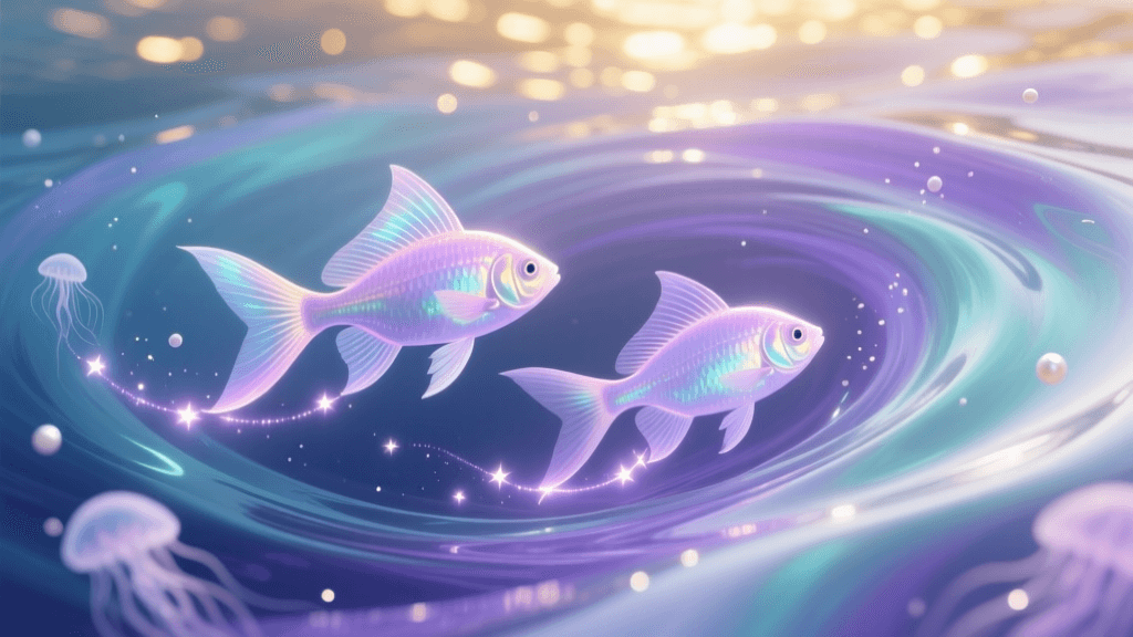 INFP × Pisces fusion portrait