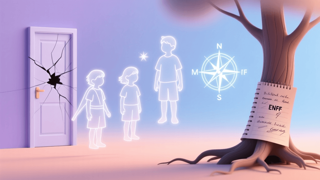 ENFP Childhood Archetypes: Origin Stories, Trauma Patterns & Coming-of-Age Portrayals