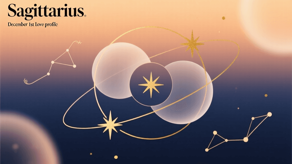 December 1 Sagittarius Love Profile: Romance, Compatibility & Soul Connections