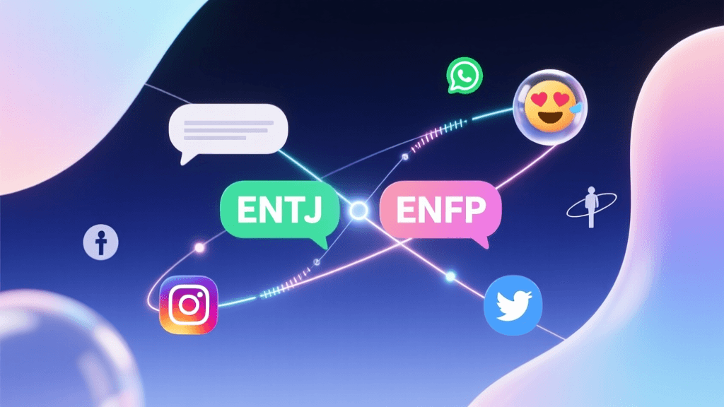 ENTJ & ENFP Digital Compatibility: Texting, Social Media & Long-Distance Dynamics