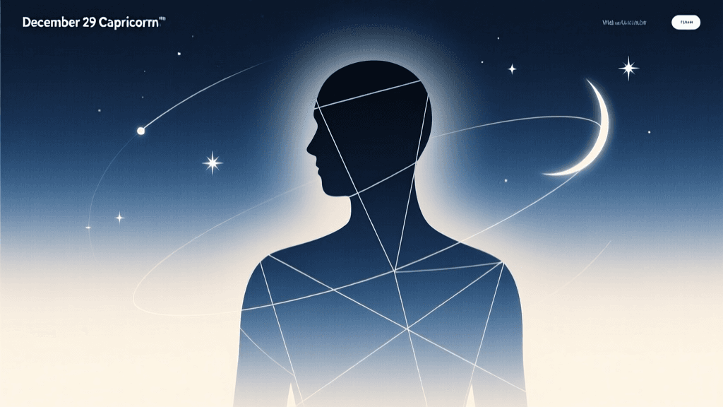 December 29 Capricorn Love Profile: Romance, Compatibility & Deep Connection
