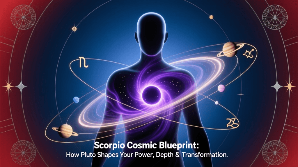 Scorpio Cosmic Blueprint: How Pluto Shapes Your Power, Depth & Transformation