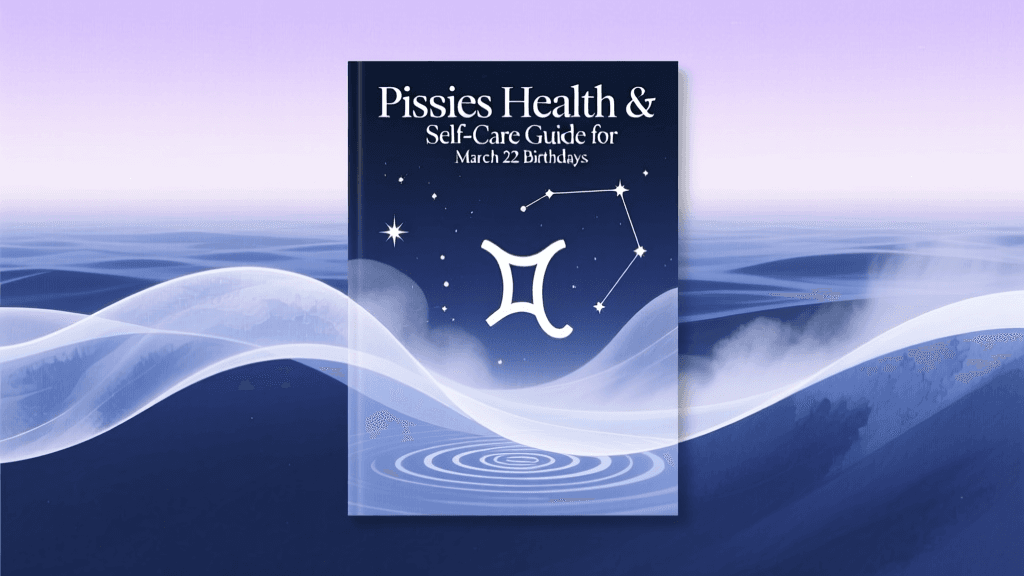Pisces Health & Self-Care Guide for March 22 Birthdays
