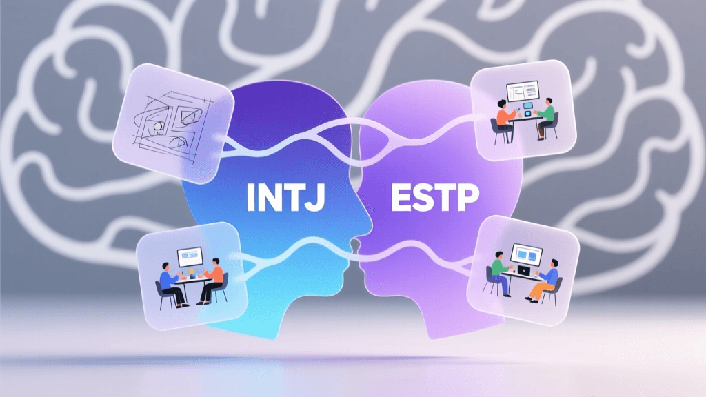 INTJ and ESTP Creative Compatibility: Hobbies, Collaboration & Shared Leisure