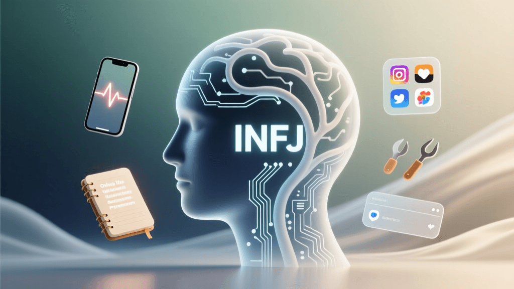 INFJ and Technology: Digital Life, Wellness, and Authentic Online Presence