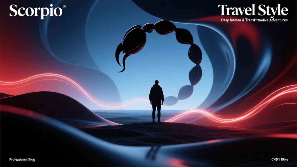 Scorpio Travel Style: Deep, Intense & Transformative Adventures