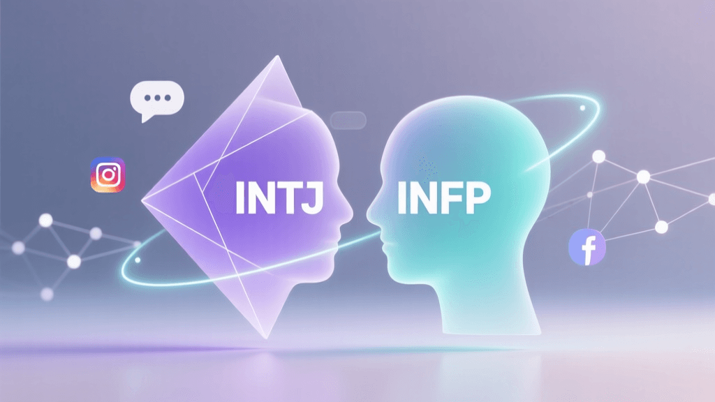 INTJ and INFP Digital Compatibility: Texting, Social Media & Long-Distance Dynamics