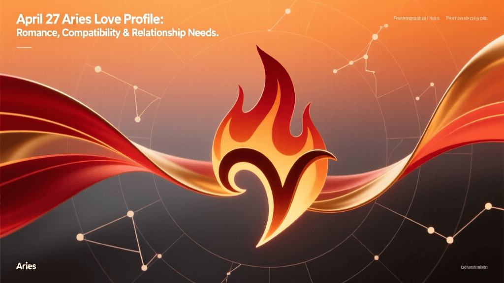 April 27 Aries Love Profile: Romance, Compatibility & Relationship Needs