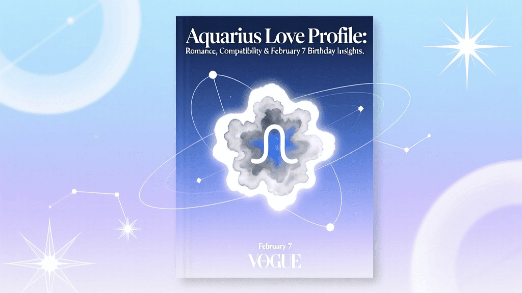 Aquarius Love Profile: Romance, Compatibility & February 7 Birthday Insights