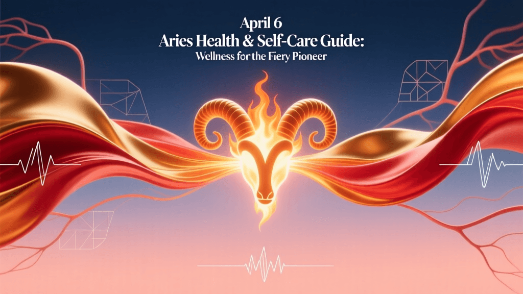 April 6 Aries Health & Self-Care Guide: Wellness for the Fiery Pioneer