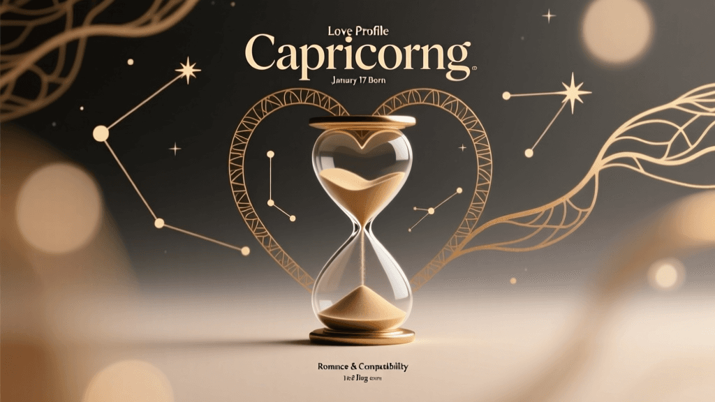 Capricorn Love Profile: Romance & Compatibility for January 17 Born