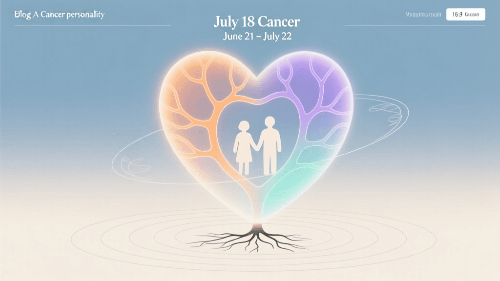 July 18 Cancer Personality: Family, Friendship & Social Bonds