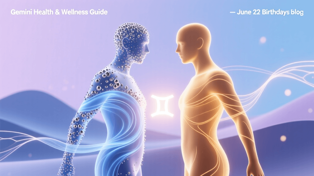 Gemini Health & Wellness Guide for June 22 Birthdays