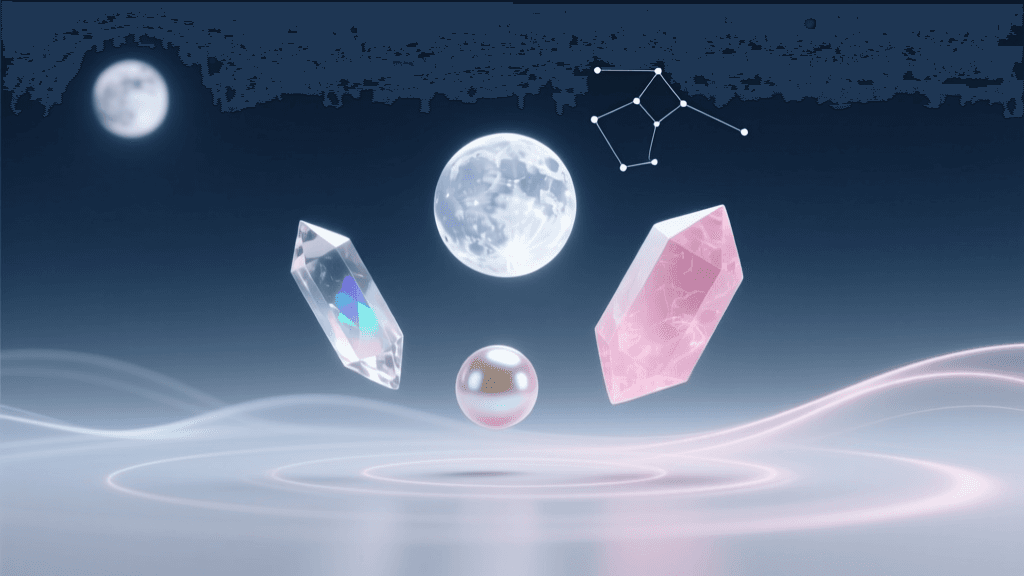 Cancer Birthstone & Crystal Guide: Moonstone, Pearl, and Emotional Healing Stones