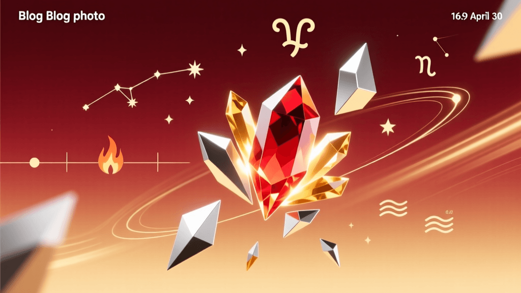 April 30 Aries Lucky Elements: Life Fortune, Crystals & Destiny Themes