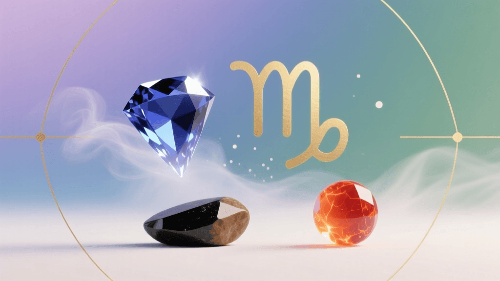 Virgo Birthstone & Crystal Guide: Sapphires, Carnelian, and Grounding Stones