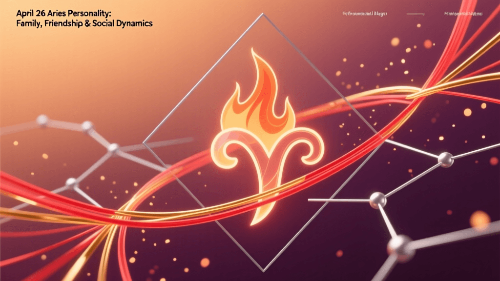 April 26 Aries Personality: Family, Friendship & Social Dynamics