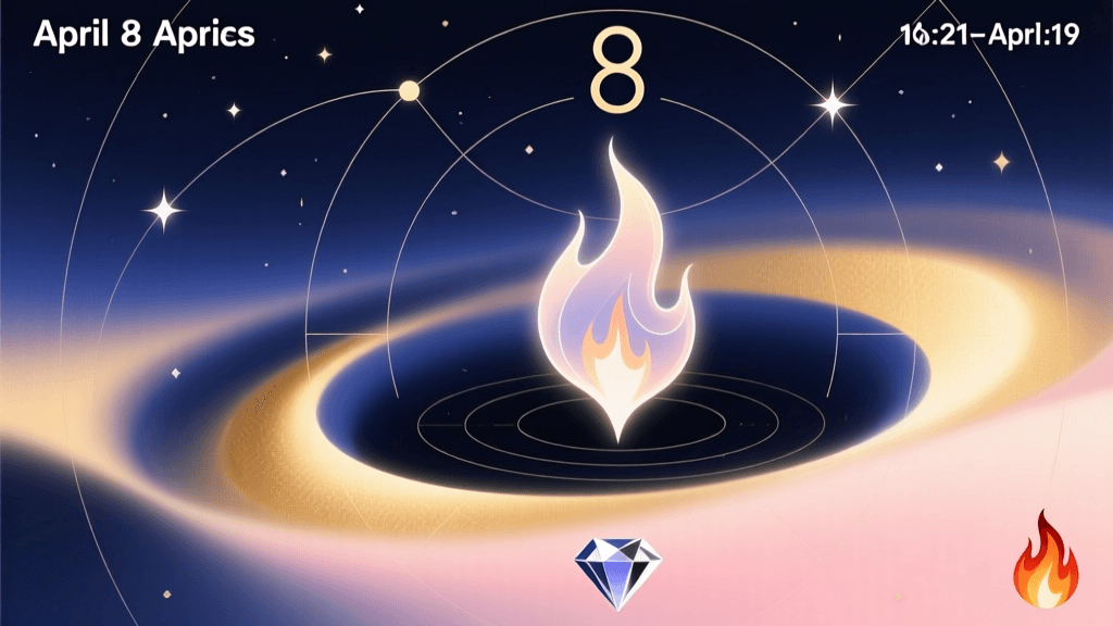 April 8 Aries Lucky Elements: Life Fortune, Birthstones & Destiny Themes