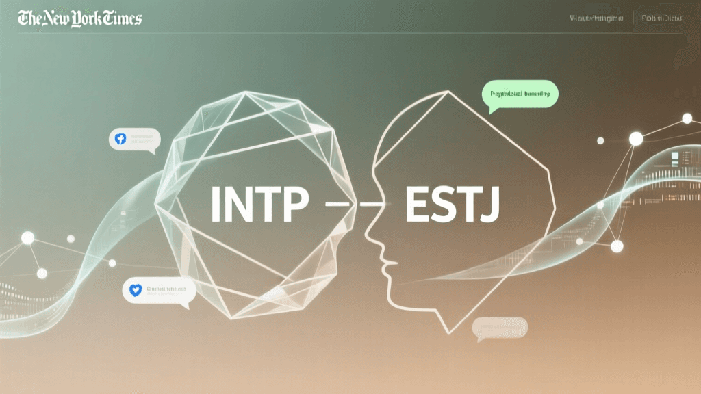 INTP & ESTJ Digital Compatibility: Texting, Social Media, and Long-Distance Connection