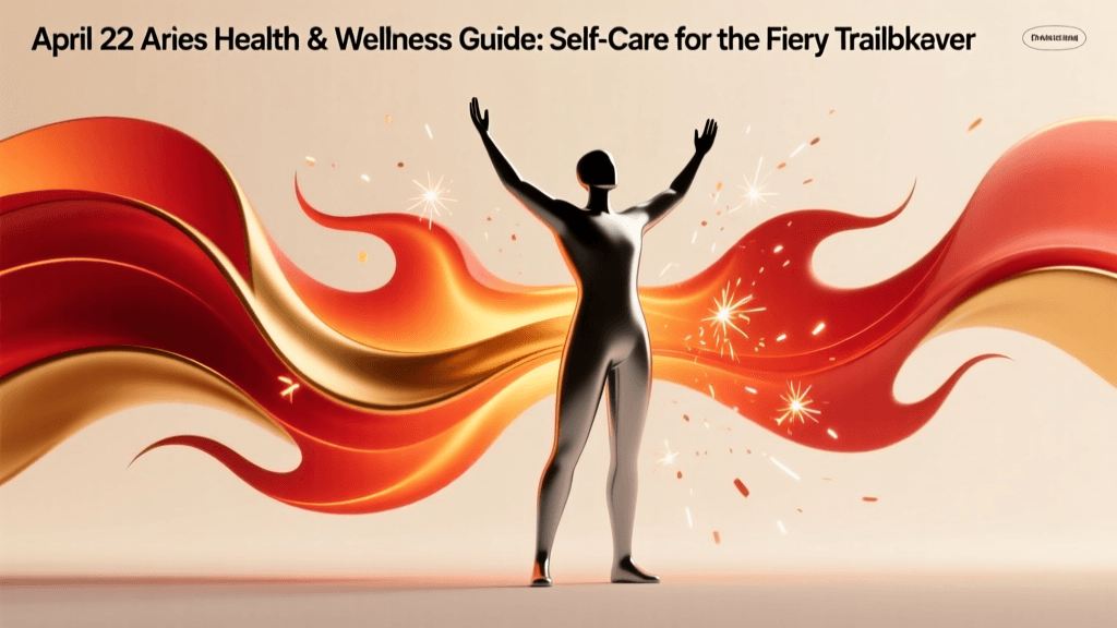 April 22 Aries Health & Wellness Guide: Self-Care for the Fiery Trailblazer