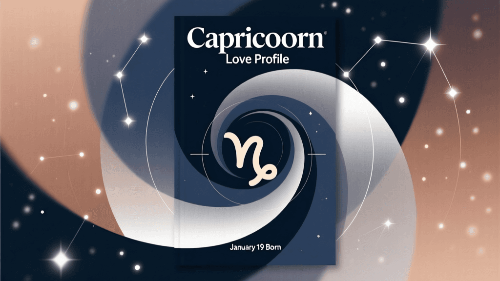 Capricorn Love Profile: Romance & Compatibility for January 19 Born