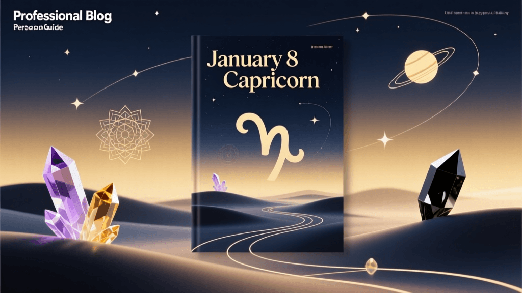 January 8 Capricorn Lucky Elements & Life Fortune Guide