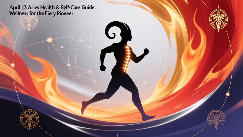 April 13 Aries Health & Self-Care Guide: Wellness for the Fiery Pioneer