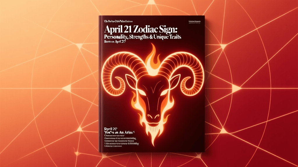 April 21 Zodiac Sign: Aries Personality, Strengths & Unique Traits