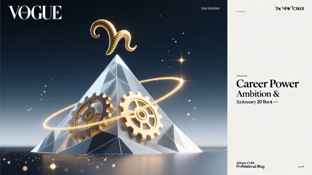 Capricorn Career Power: Ambition & Success for January 20 Born