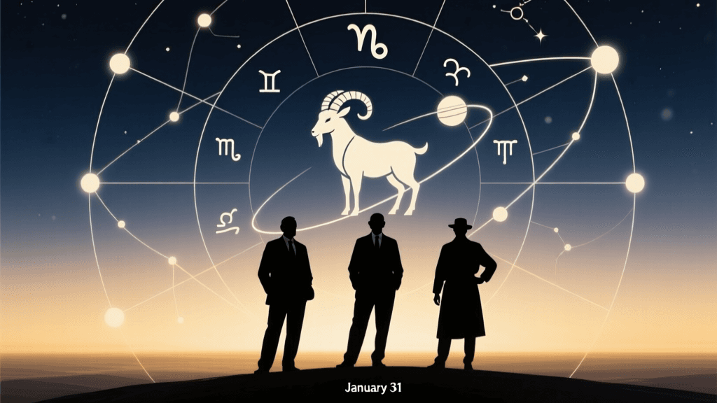 Famous People Born on January 31 — Capricorn Strength & Legacy
