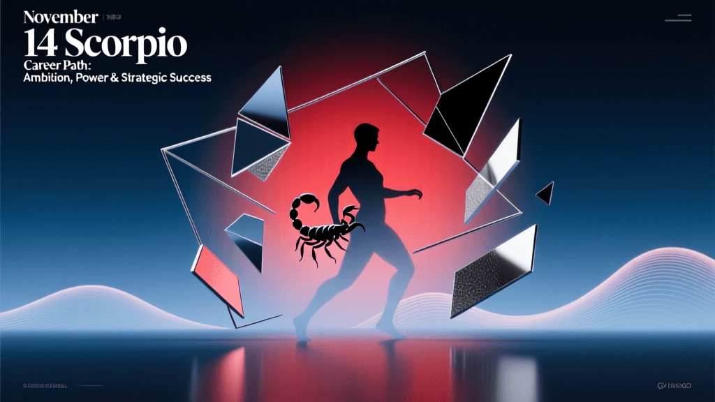 November 14 Scorpio Career Path: Ambition, Power & Strategic Success