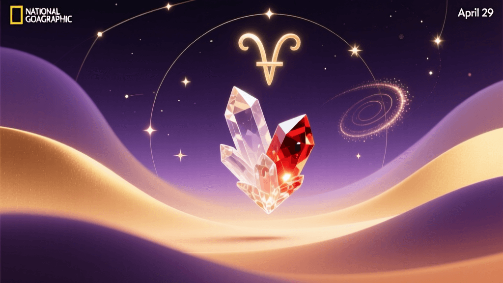 April 29 Aries Lucky Elements: Life Fortune, Crystals & Destiny Themes