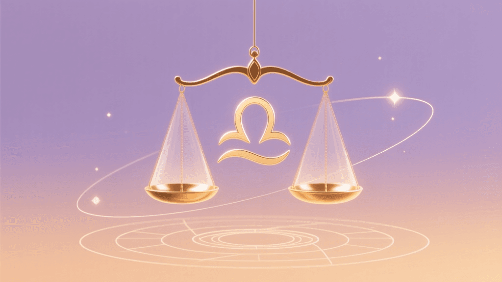 Libra Symbol & Sacred Meaning: The Scales of Cosmic Balance